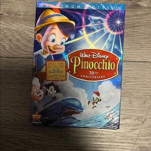 Disney Pinocchio 70th Anniversary Platinum Edition
